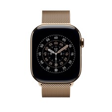 Sie sehen das Produktbild 03 von 46 mm Milanaise Armband Gold – S/M 46 mm Milanaise Armband Gold – S/M
