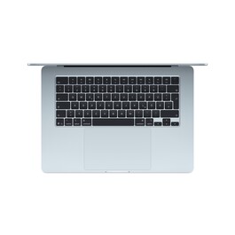 Sie sehen das Produktbild 02 von 15" MacBook Air: Apple M5 Chip mit 10‑Core CPU und 10‑Core GPU, 512 GB SSD - Himmelblau 15" MacBook Air: Apple M5 Chip mit 10‑Core CPU und 10‑Core GPU, 512 GB SSD - Himmelblau