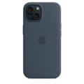 Sie sehen das Produktbild 05 von iPhone 15 Silikon Case mit MagSafe – Sturmblau iPhone 15 Silikon Case mit MagSafe – Sturmblau