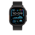Sie sehen das Produktbild 03 von 49 mm Milanaise Armband Titan Schwarz – M 49 mm Milanaise Armband Titan Schwarz – M