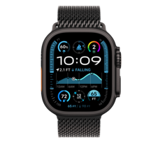 Sie sehen das Produktbild 03 von 49 mm Milanaise Armband Titan Schwarz – M 49 mm Milanaise Armband Titan Schwarz – M