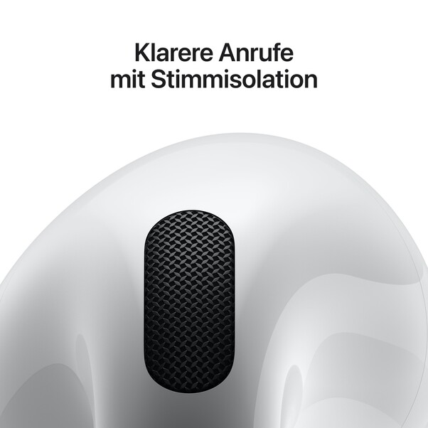 AirPods 4 mit Aktiver Geräusch­unter­drückung