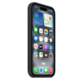 iPhone 16 Silikon Case mit MagSafe – Schwarz