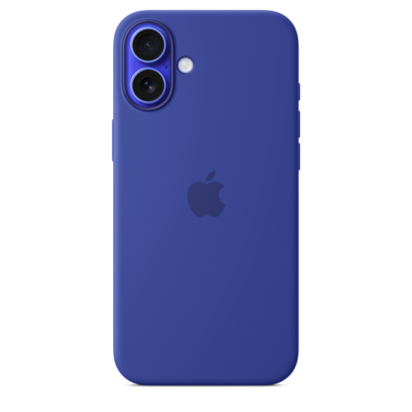 iPhone 16 Plus Silikon Case mit MagSafe – Ultramarin