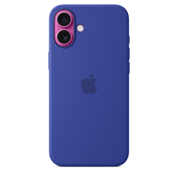 iPhone 16 Plus Silikon Case mit MagSafe – Ultramarin