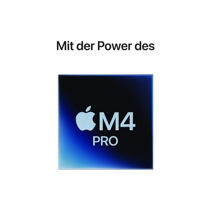 Sie sehen das Produktbild 03 von Mac mini: Apple M4 Pro Chip mit 12‑Core CPU und 16‑Core GPU, 512 GB SSD - Silber Mac mini: Apple M4 Pro Chip mit 12‑Core CPU und 16‑Core GPU, 512 GB SSD - Silber
