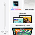 11" iPad Air Wi-Fi + Cellular 128 GB - Violett (M3)