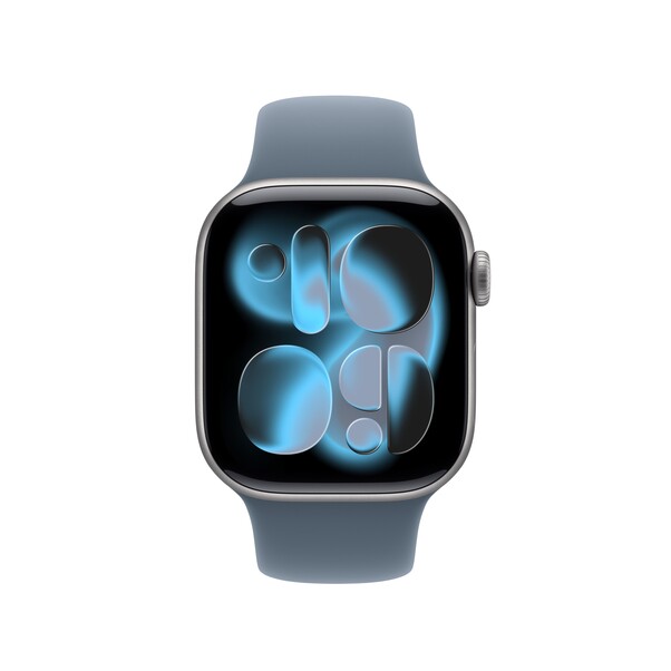Sie sehen das Produktbild 03 von 42 mm Sportarmband Maritimblau - M/L 42 mm Sportarmband Maritimblau - M/L