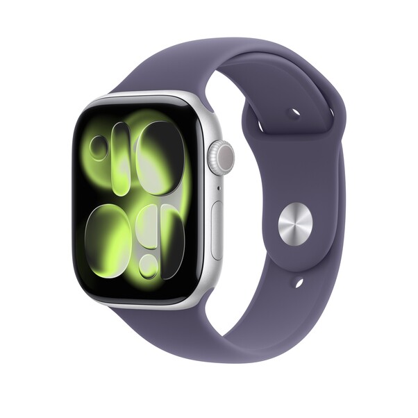 Sie sehen das Produktbild 02 von 46 mm Sportarmband Nebelviolett - S/M 46 mm Sportarmband Nebelviolett - S/M