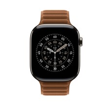 46 mm Armband mit Magnetverschluss Karamell - S/M