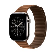 Sie sehen das Produktbild 02 von 46 mm Armband mit Magnetverschluss Karamell - M/L 46 mm Armband mit Magnetverschluss Karamell - M/L