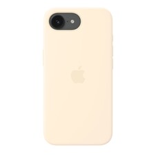 Sie sehen das Produktbild 03 von iPhone 17e Silikon Case mit MagSafe – Vanille iPhone 17e Silikon Case mit MagSafe – Vanille