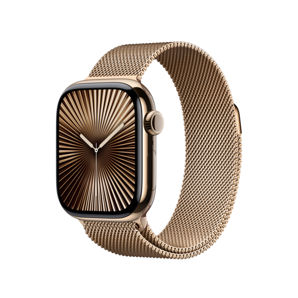 42 mm Milanaise Armband Gold