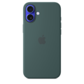 Sie sehen das Produktbild 01 von iPhone 16 Plus Silikon Case mit MagSafe – Seegrün iPhone 16 Plus Silikon Case mit MagSafe – Seegrün