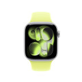Sie sehen das Produktbild 03 von 42 mm Sportarmband Neongelb - S/M 42 mm Sportarmband Neongelb - S/M