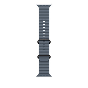 49 mm Ocean Armband Maritimblau - Titan Schwarz