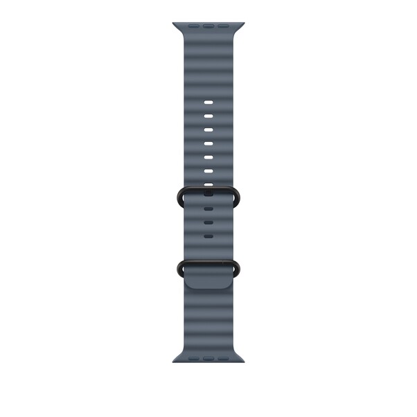 Sie sehen das Produktbild 01 von 49 mm Ocean Armband Maritimblau - Titan Schwarz 49 mm Ocean Armband Maritimblau - Titan Schwarz