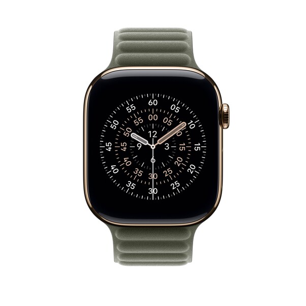 Sie sehen das Produktbild 03 von 46 mm Armband mit Magnetverschluss Silbergrau - S/M 46 mm Armband mit Magnetverschluss Silbergrau - S/M