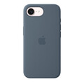 iPhone 17e Silikon Case mit MagSafe – Maritimblau