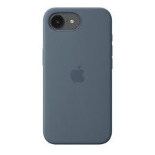 iPhone 17e Silikon Case mit MagSafe – Maritimblau