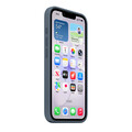 iPhone 17e Silikon Case mit MagSafe – Maritimblau