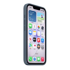iPhone 17e Silikon Case mit MagSafe – Maritimblau