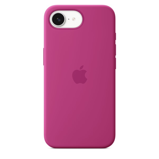 Sie sehen das Produktbild 01 von iPhone 16e Silikon Case − Fuchsia iPhone 16e Silikon Case − Fuchsia