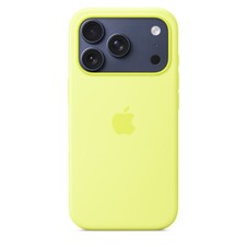 Sie sehen das Produktbild 03 von iPhone 17 Pro Silikon Case mit MagSafe - Neongelb iPhone 17 Pro Silikon Case mit MagSafe - Neongelb
