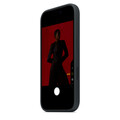 iPhone 17 Pro Silikon Case mit MagSafe - Schwarz