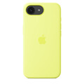 Sie sehen das Produktbild 02 von iPhone 16e Silikon Case – Neongelb iPhone 16e Silikon Case – Neongelb