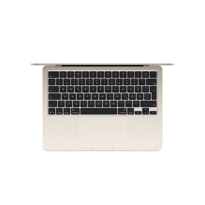 Sie sehen das Produktbild 02 von 13" MacBook Air: Apple M5 Chip mit 10‑Core CPU und 8‑Core GPU, 512 GB SSD - Polarstern 13" MacBook Air: Apple M5 Chip mit 10‑Core CPU und 8‑Core GPU, 512 GB SSD - Polarstern