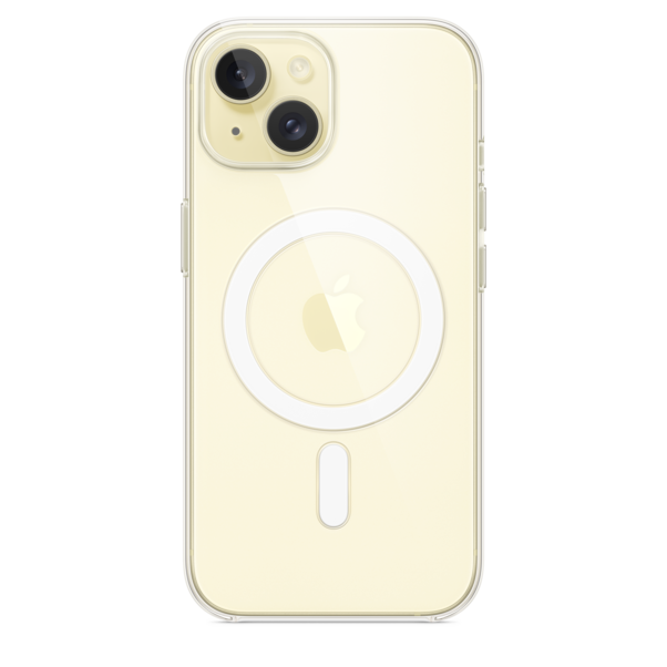 iPhone 15 Clear Case mit MagSafe