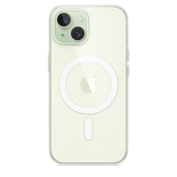 iPhone 15 Clear Case mit MagSafe