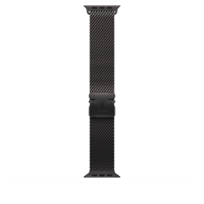 49 mm Milanaise Armband Titan Schwarz – S