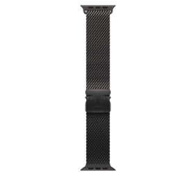 49 mm Milanaise Armband Titan Schwarz – S