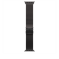 Sie sehen das Produktbild 01 von 49 mm Milanaise Armband Titan Schwarz – S 49 mm Milanaise Armband Titan Schwarz – S