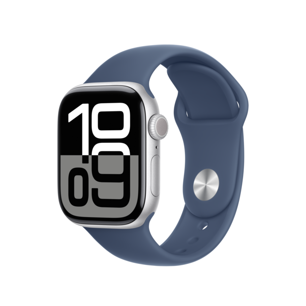 42 mm Sportarmband Denim – S/M