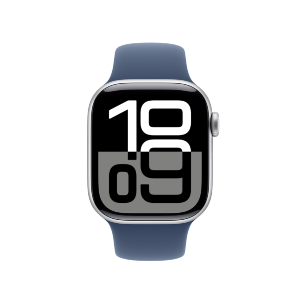 42 mm Sportarmband Denim – S/M