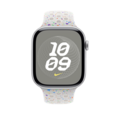 46 mm Nike Sportarmband Pure Platinum – S/M