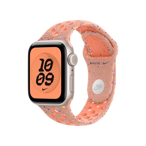 Sie sehen das Produktbild 02 von 40 mm Nike Sportarmband Alpenglow Pink - S/M 40 mm Nike Sportarmband Alpenglow Pink - S/M