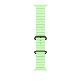 49 mm Ocean Armband Neongrün - Titan Schwarz