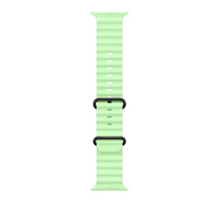49 mm Ocean Armband Neongrün - Titan Schwarz