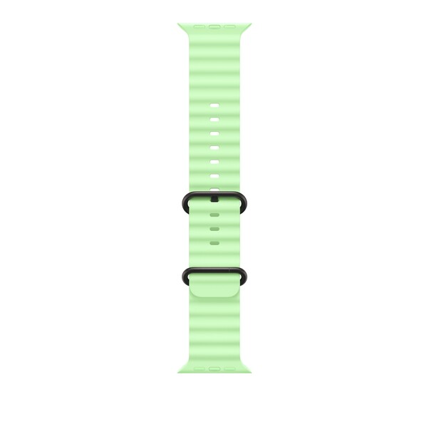 49 mm Ocean Armband Neongrün - Titan Schwarz