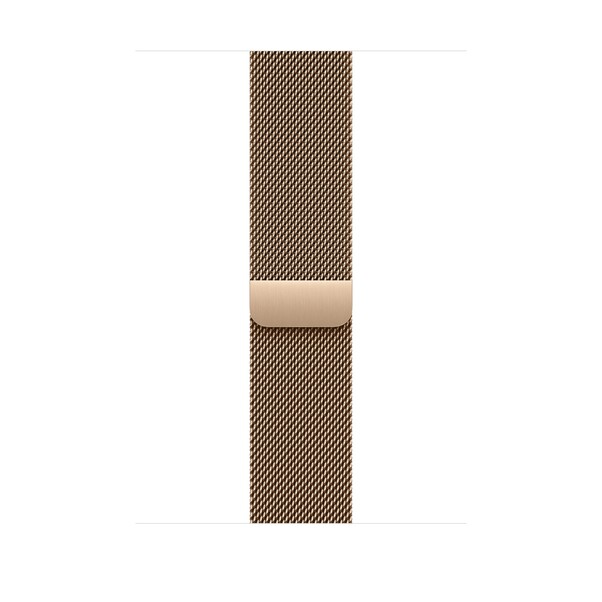 Sie sehen das Produktbild 01 von 46 mm Milanaise Armband Gold – M/L 46 mm Milanaise Armband Gold – M/L