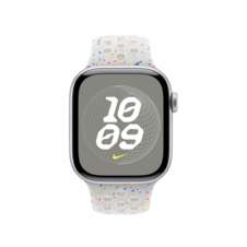 42 mm Nike Sportarmband Pure Platinum – S/M