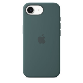 iPhone 16e Silikon Case − Seegrün