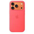 iPhone 17 Pro Silikon Case mit MagSafe - Guavepink