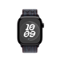 40 mm Nike Sport Loop Schwarz/Blau