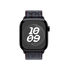 40 mm Nike Sport Loop Schwarz/Blau