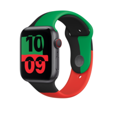 44 mm Black Unity Sportarmband - S/M